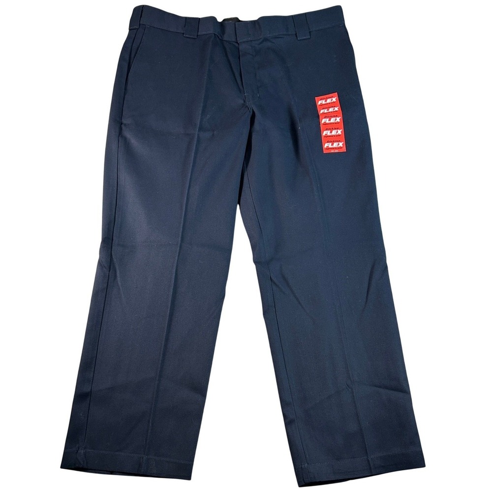 Dickies 874 Flex Original Fit Mens Work Pants Dark Navy Blue 42x30 NWT